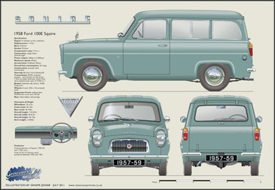 Ford Squire 100E 1957-59